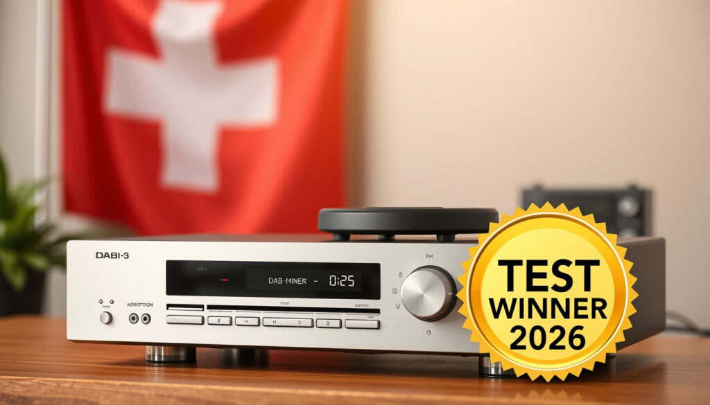 DAB+ Radio mit CD Testsieger Schweiz 2026